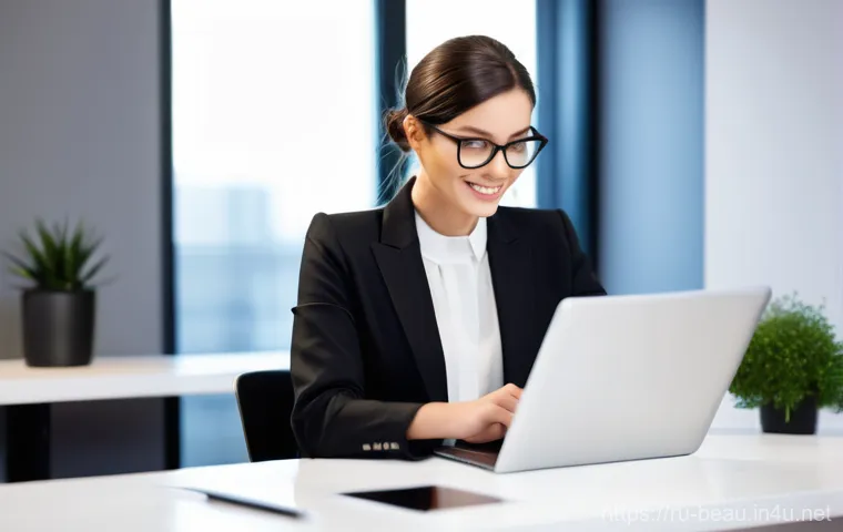 뷰티컨설턴트 협력 네트워크 활용 - **Prompt 2: Flexible Beauty Co-working Hub**
    A wide-angle view of a contemporary and spacious be...